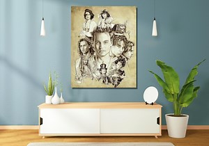 Johnny Depp Leinwand Poster Kunst,Johnny Depp The Legend Leinwand Kunst,Weihnachtsgeschenke Für Johnny Depp Fans,Schauspieler Poster Drucken,Film Stars Poster - Etsy.de