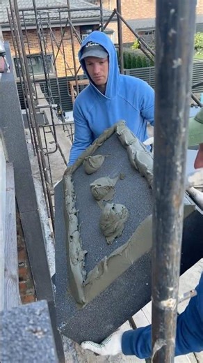 Why Graphite Foam Is the Future of Home Insulation 🏠✨ #construction #workers #diy #moments