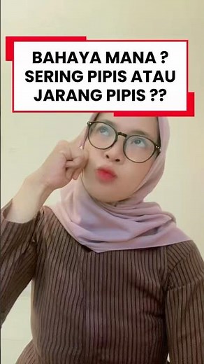 Sering Pipis atau Jarang Pipis Bahaya Yang Mana ? #edukasikesehatan