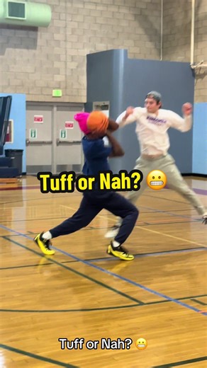 Nonchalant Basketball Player: Step Thru of PEACE