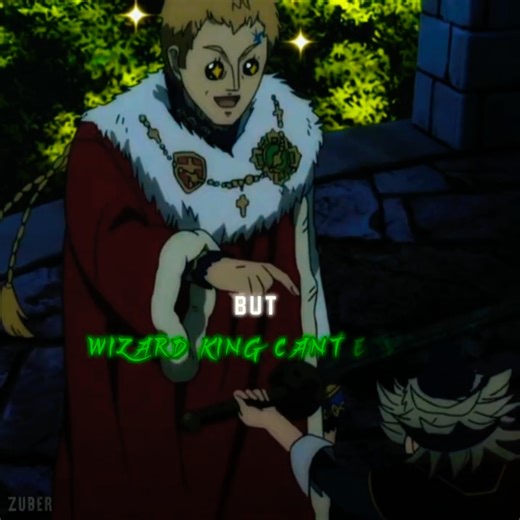 Even Wizard King💀#anime #blackclover #asta