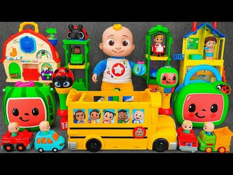 98 Minutes COCOMELON Collection - Satisfying Unboxing Cocomelon Musical Learning Bus (ASMR)