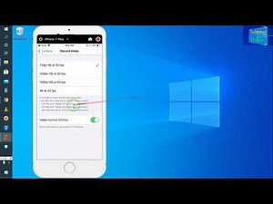 How to Change iPhone Camera Resolution/Quality Format on iPhone XR, XS,X/8/7[Camera Settings]