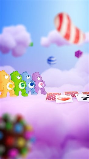 Care Bears™ on Instagram: "Straight from the clouds of Care-a-Lot, we're bringing friendship, fun, and care to Candy Crush Solitaire, the most caring solitaire game! 🌈💖 Play with your favorite Care Bears and discover a world of cards, exclusive themed rewards, special events, and sweet surprises! ✨ 🔗 Play now at the link in our bio!"