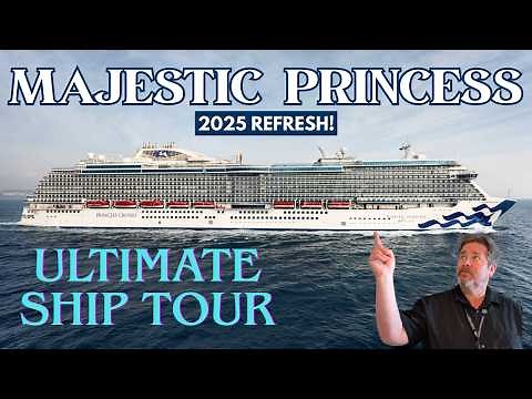 Majestic Princess FULL Ship Tour 2025 | Refurbished & Better Than Ever 🚢✨#cruisereview
