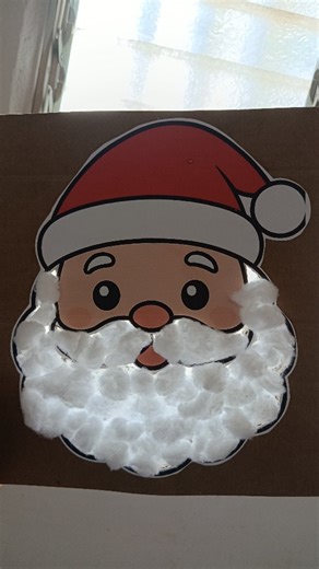 EduExplore on Instagram: "🎅 Actividad sensorial ideal para fortalecer la motricidad fina mientras rellenan la barba de papá Noel con algodón #maestrascreativas #activityforkids #juegodidactico #actividadesinfantiles"