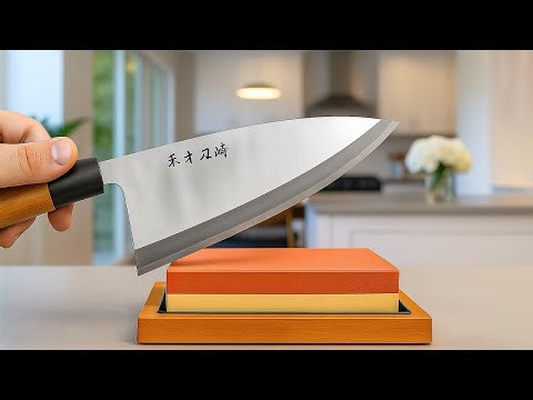 99% Don’t Know This Secret 😱 Make Dull Knives Razor Sharp in Minutes