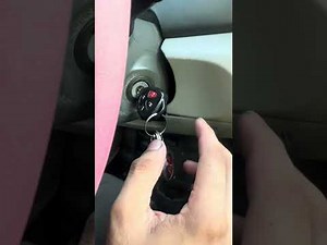 toyota camry 2009 key stuck in ignition not coming out.