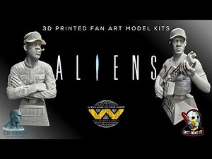 New 3D Printed Model Kits - Apone - Frost from Aliens