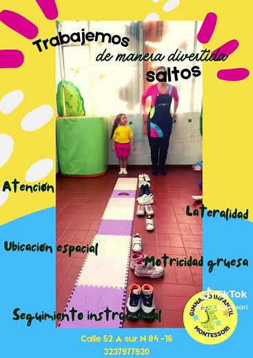 A través de actividades tan sencillas trabajamos varios aspectos de desarrollo en nuestros niños y niñas … 🦖En el Montessori se aprende jugando 🦕 #a#aprendemosjugandom#montessorig#g.montessori