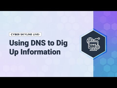 Cyber Skyline Live: Using DNS to Dig Up Information