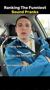 Ranking the Funniest Sound Pranks 🎶🤣 #funny | Demo 4
