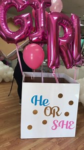 Gender Reveal Box !!!! | De Fiesta | Facebook