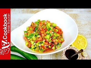 Turkish Shepherd's Salad | Çoban Salata Nasıl Yapılır | Турецкий Пастуший Салат - Чобан Салата