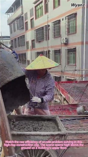 High-Rise Concrete Delivery in 30 Seconds | Ingenious Construction Hack