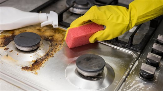Sin bicarbonato ni detergente: cómo limpiar las hornallas con dos ingredientes de la cocina