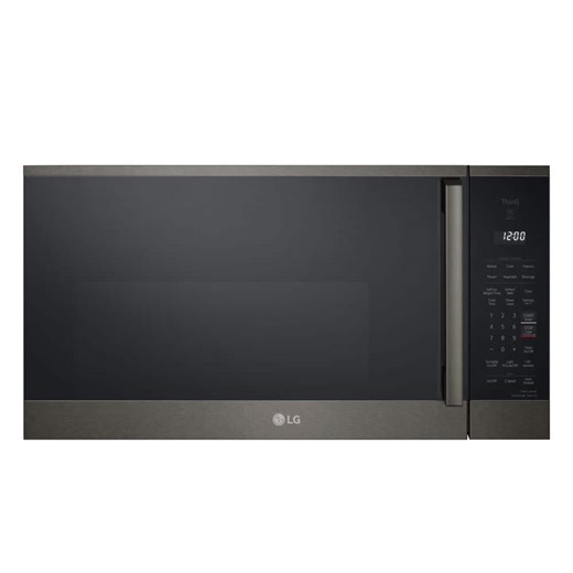 Reviews for LG 1.8 cu. ft. Over-the-Range Microwave in Printproof Black Stainless steel with EasyClean | Pg 1 - The Home Depot