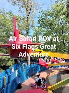 Air Safari POV at Six Flags Great Adventure
