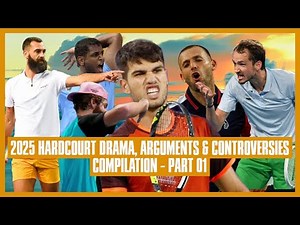 Tennis Hard Court Drama 2025 | Part 01 | Can You Shake My Hand Like a Man?