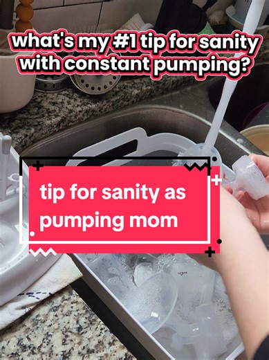 this strategy changed my game and makes it easier for me to get in 3-4 pumps daily #pumpingmom #spectra #momsoftiktok #dishes #clean