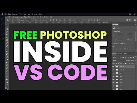 Free Photoshop in VSCode Editor | Turn VSCode Into PhotoShop | Edit Images In Visual Studio Code
