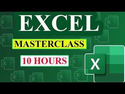 Microsoft Excel Full Course : Beginner to Advanced | የኤክሴል ስልጠና ከዜሮ እስከ ባለሙያ [10 Hours]