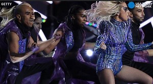 Lady Gaga dropped the mic on a performance filled with passion and positivity at Super Bowl LI. | USA TODAY Sports