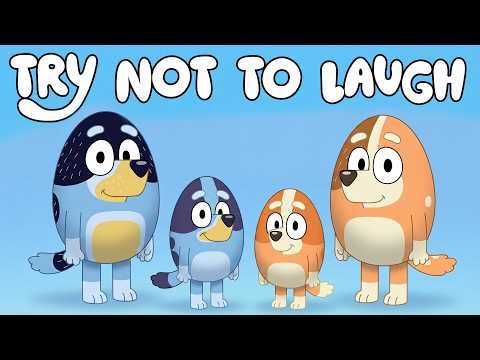 BLUEY - TRY NOT TO LAUGH 😂 [YTP] Giggle Buster