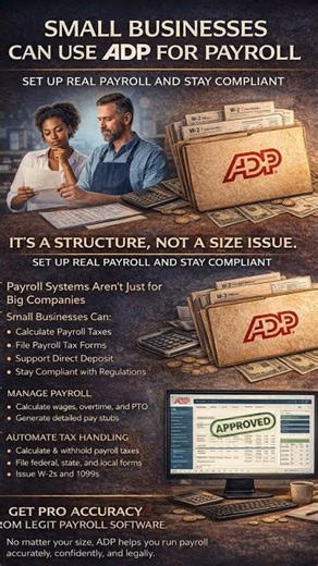 ADP Payroll and Small Businesses: What to Know#smallbusiness#ADP#payroll