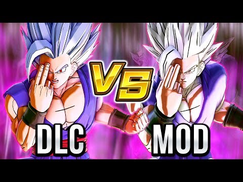 Beast Gohan DLC vs MOD Comparison - Which is BETTER? - Dragon Ball Xenoverse 2 (DLC Pack 16)