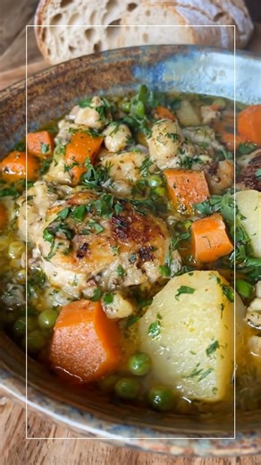 Hearty Slow Cooker Chicken Stew *There’s nothing quite like starting the day knowing dinner will take care of itself. This kind of slow cooker stew brings back memories of cozy evenings, a warm kitchen, and a nourishing meal that feels like it was made with love—even on the busiest days.* What You'll Need 1½ pounds chicken thighs, cut into 1-inch pieces 2 large potatoes, cut into ½-inch cubes (about 1 pound) 3 carrots, peeled and sliced 1 onion, diced 3 cups chicken broth 1/2 cup milk 1 cup froz