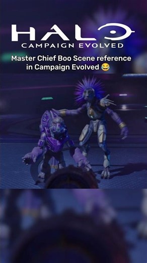 Master Chief saying Boo Scene reference in Halo Campaign Evolved 😹 #halo