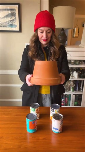 DIY Terracotta Heater ❄️ #poweroutage #coldweather #storm #freezingcold