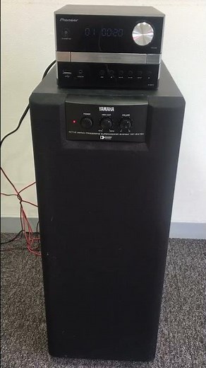 【動作確認】YAMAHA サブウーファー YST-SW150