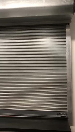 How to install a fire shutter with a motor