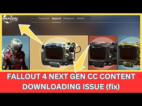 Fix: Fallout 4 Club Creation Content Downloading Issue after Next Gen Update