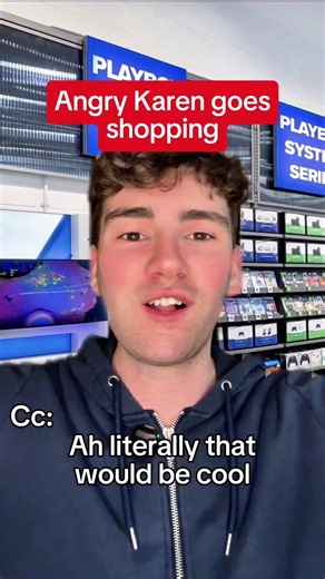 Angry Karen goes shopping
