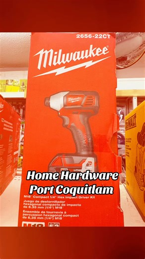 Got a project on your list? Let’s get it done. From quick fixes to full DIY builds, Home Hardware Port Coquitlam has the tools you need to work smarter — not harder. 🛠️ In-store tools include: • Power drills & drivers • Hand tools for every job • Tool storage & accessories Whether you’re a weekend DIYer or tackling something bigger, our team is here to help you find the right tool for the job. 📍 Stop by Home Hardware Port Coquitlam today! #HomeHardware #PortCoquitlam #DIYTools #HomeProjects #T