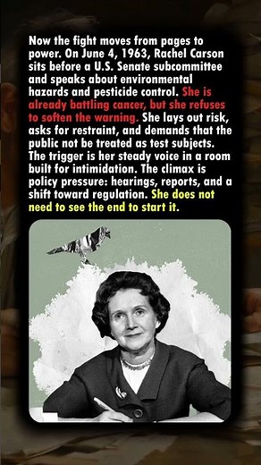 Rachel Carson vs. the U.S. Senate: The 1963 Testimony She Gave While Battling Cancer