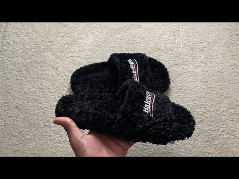 *CHEAP* BALENCIAGA FUR SLIDE UNBOXING!