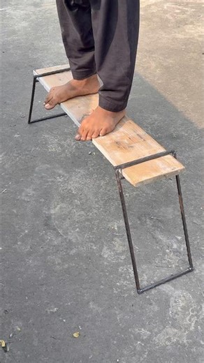Creative adjustable table from senior welder #welding #welders #seniorwelder