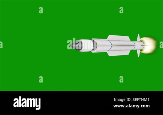 missile icon. missile concept with missile icon in space. flat illustration Stock Video Footage - Alamy