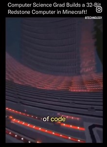 Minecraft’s Ultimate Geek Flex: A 32-Bit Redstone Computer! Ever built a house in Minecraft? Maybe a farm? Cool, but have you ever built a fully functional 32-bit computer inside the game? That’s exactly what one Computer Science major (with a Mathematics minor, of course) has been crafting for months—block by block, circuit by circuit. Using Redstone, Minecraft’s version of virtual electronics, this ambitious project is more than just a pixelated gimmick. Once completed, it’ll be able to run cu