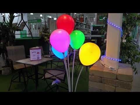 🎈🛋️LED Multicolor Balloon Lamp at the Menards®