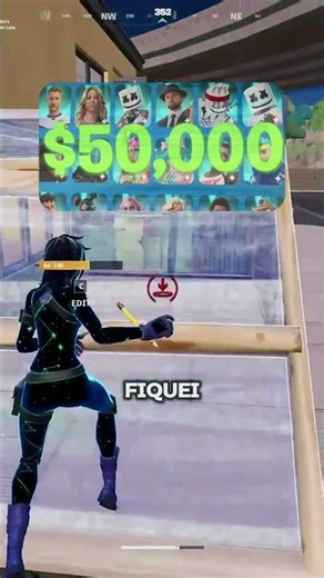 Box fight épico 1v1! 👊 #fortnite #boxfights