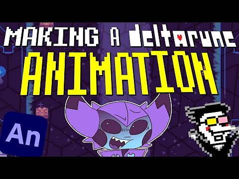 How To Make a DELTARUNE Sprite Animation | Tutorial |