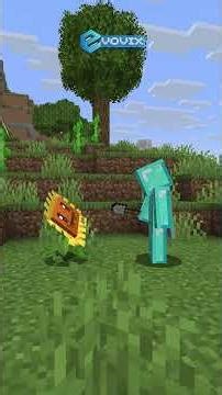 PVZ ADA DI MINECRAFT?! 😱 #minecraftindonesia #evovixhosting