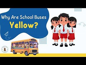 Why Are School Buses Yellow? 🚌😲 (The Real Reason!)