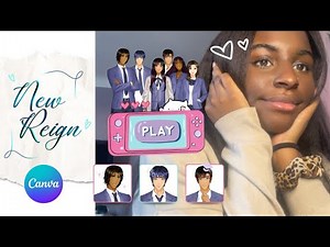 How I made a visual novel on Canva (No Coding)