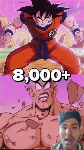 goku power level #anime #viral #dragonballz
